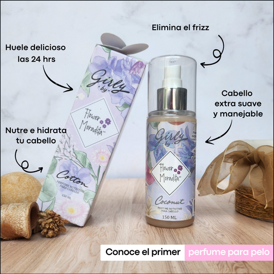 Kit 3 Perfumes para Cabello 150ml Girly + Travel size gratis