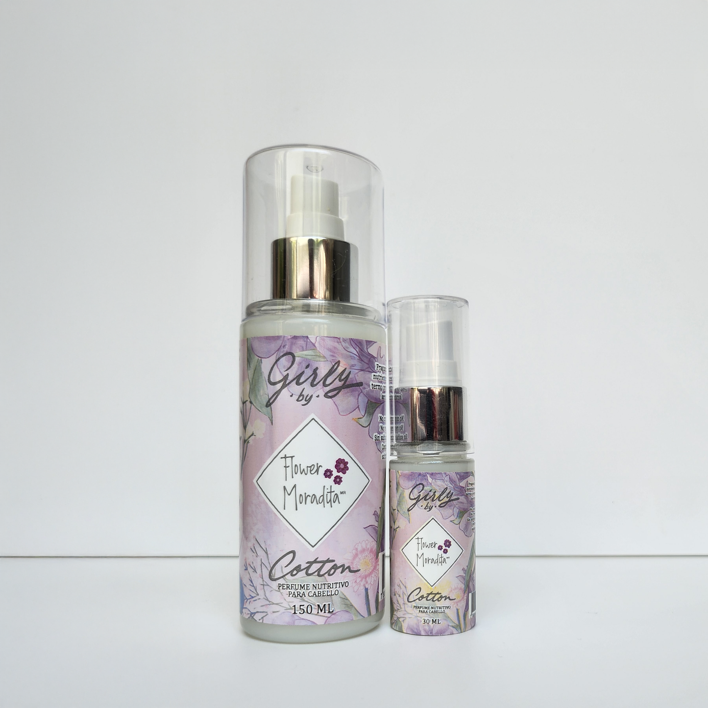 Perfume Para Cabello Flower Moradita Girly + Travel Size GRATIS