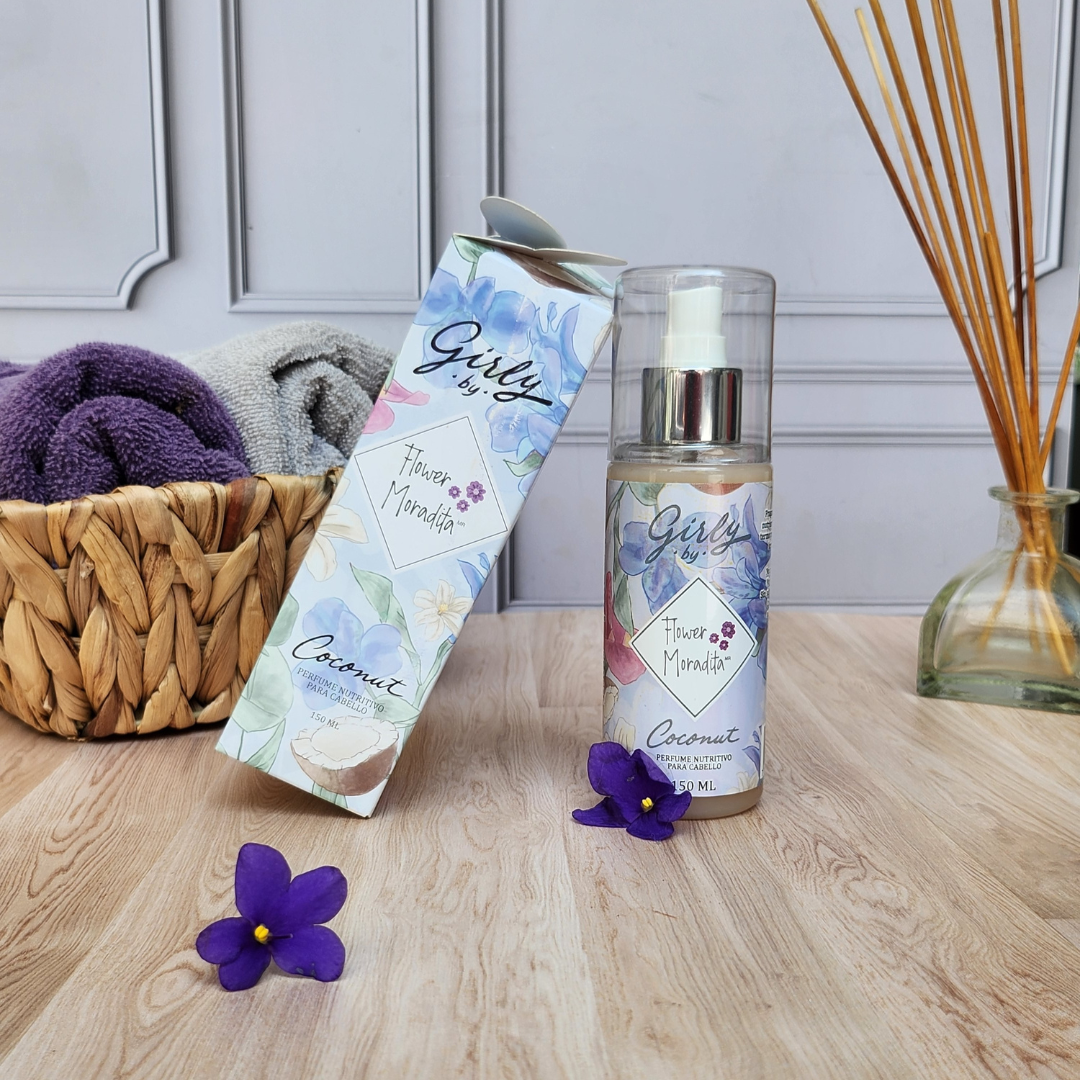 Dúo de Perfumes Para Cabello Flower Moradita Girly