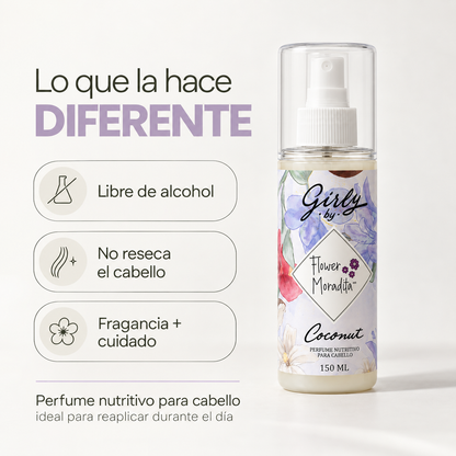 Dúo Perfumes Capilares 150ml Sin Alcohol | Flower Moradita