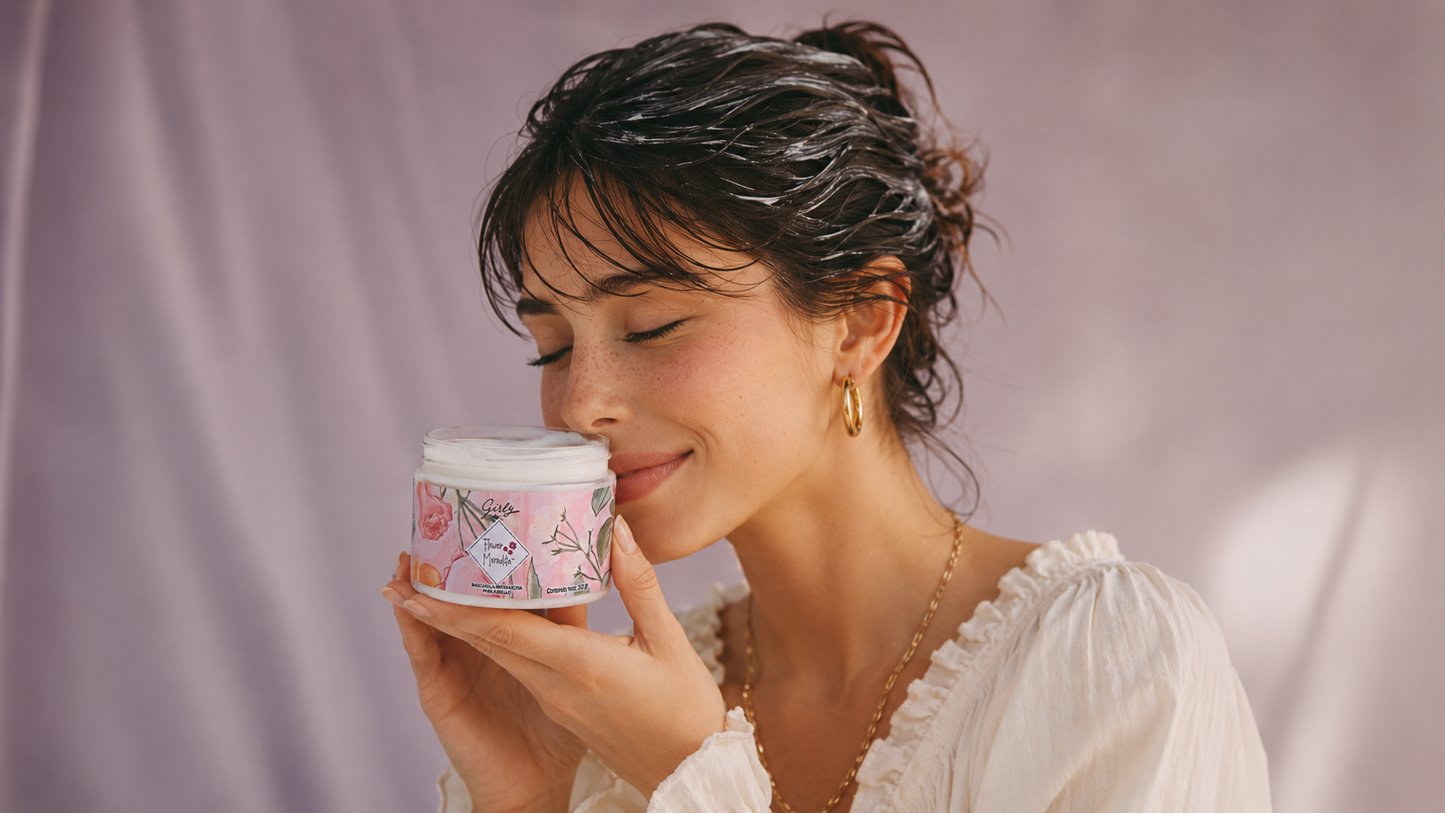 Mascarilla Capilar Nutritiva MINI 90 ml | Flower Moradita