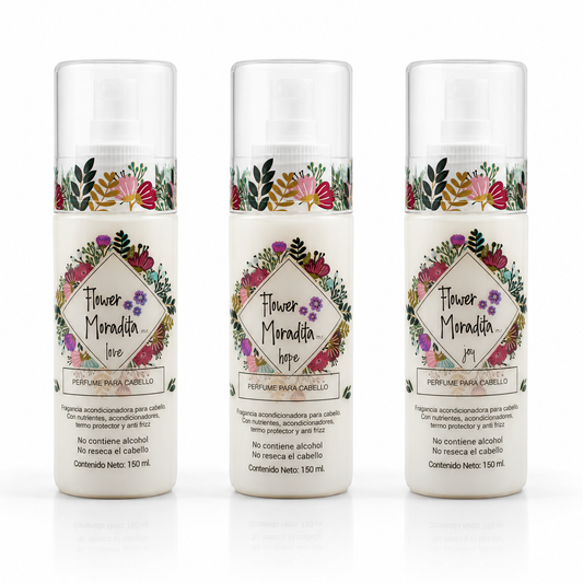 Kit 3 Perfumes para Cabello 150ml