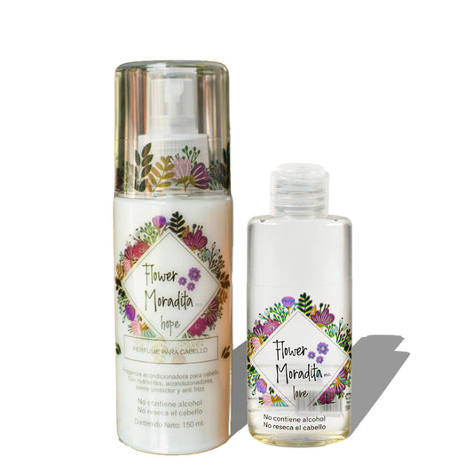 Dúo Seda Termoprotectora + Perfume para Cabello