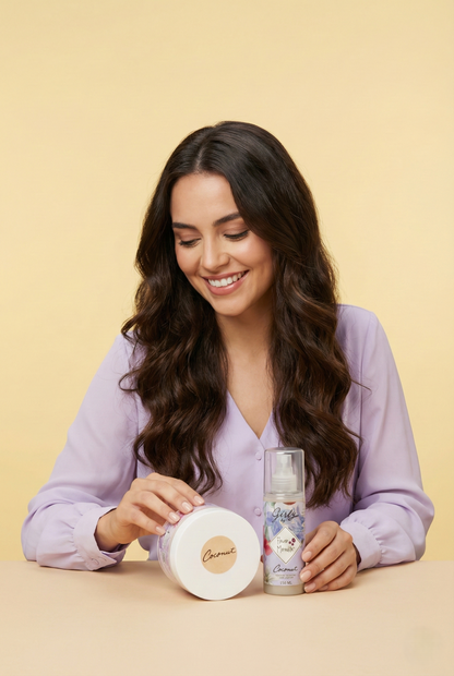Dúo Perfume (100ml) y Crema reestructurante (250ml)
