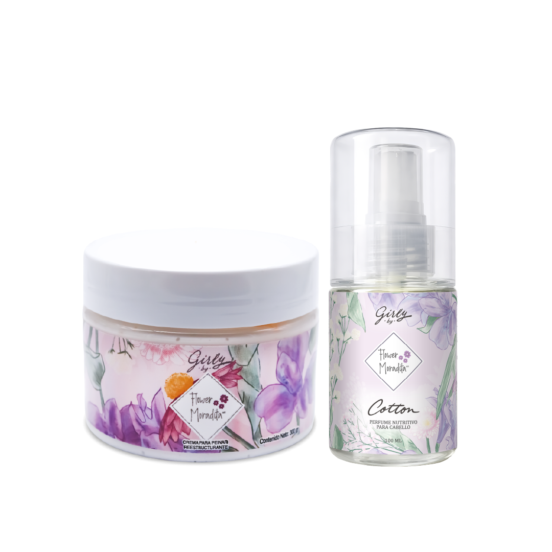 Dúo Perfume (100ml) y Crema reestructurante (250ml)