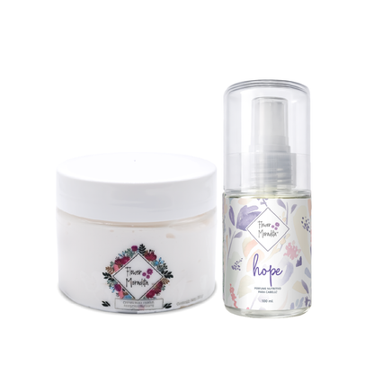 Dúo Perfume (100ml) y Crema reestructurante (250ml)