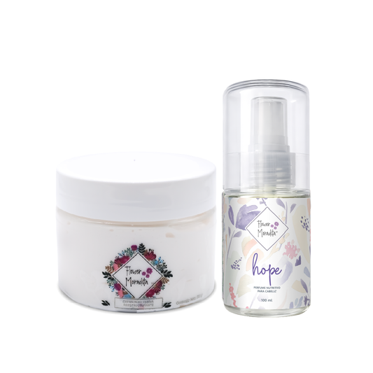 Dúo Perfume (100ml) y Crema reestructurante (250ml)