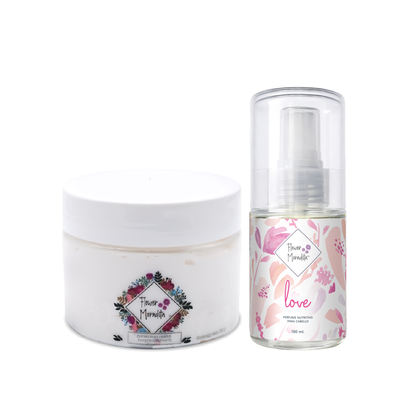 Dúo Perfume (100ml) y Crema reestructurante (250ml)