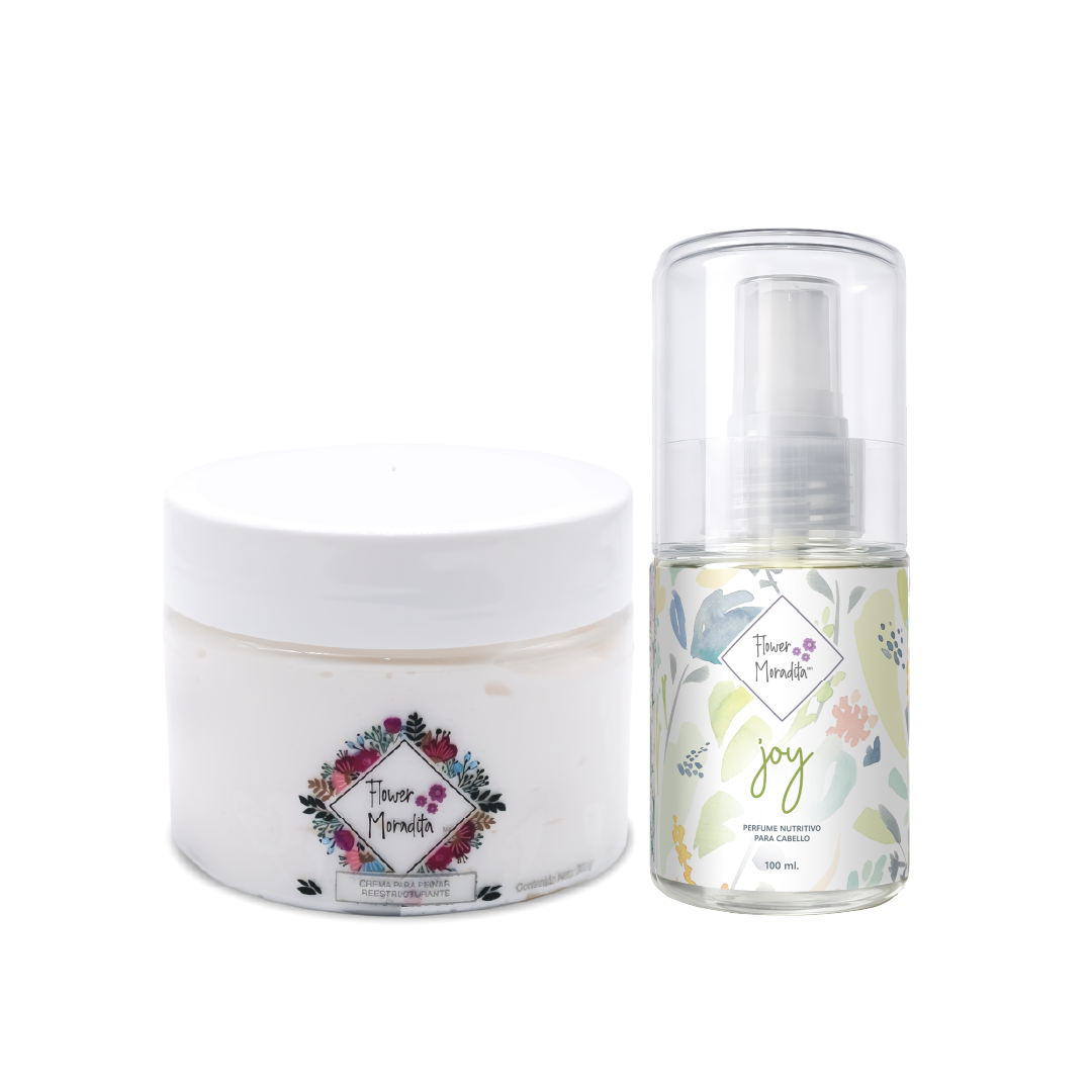 Dúo Perfume (100ml) y Crema reestructurante (250ml)