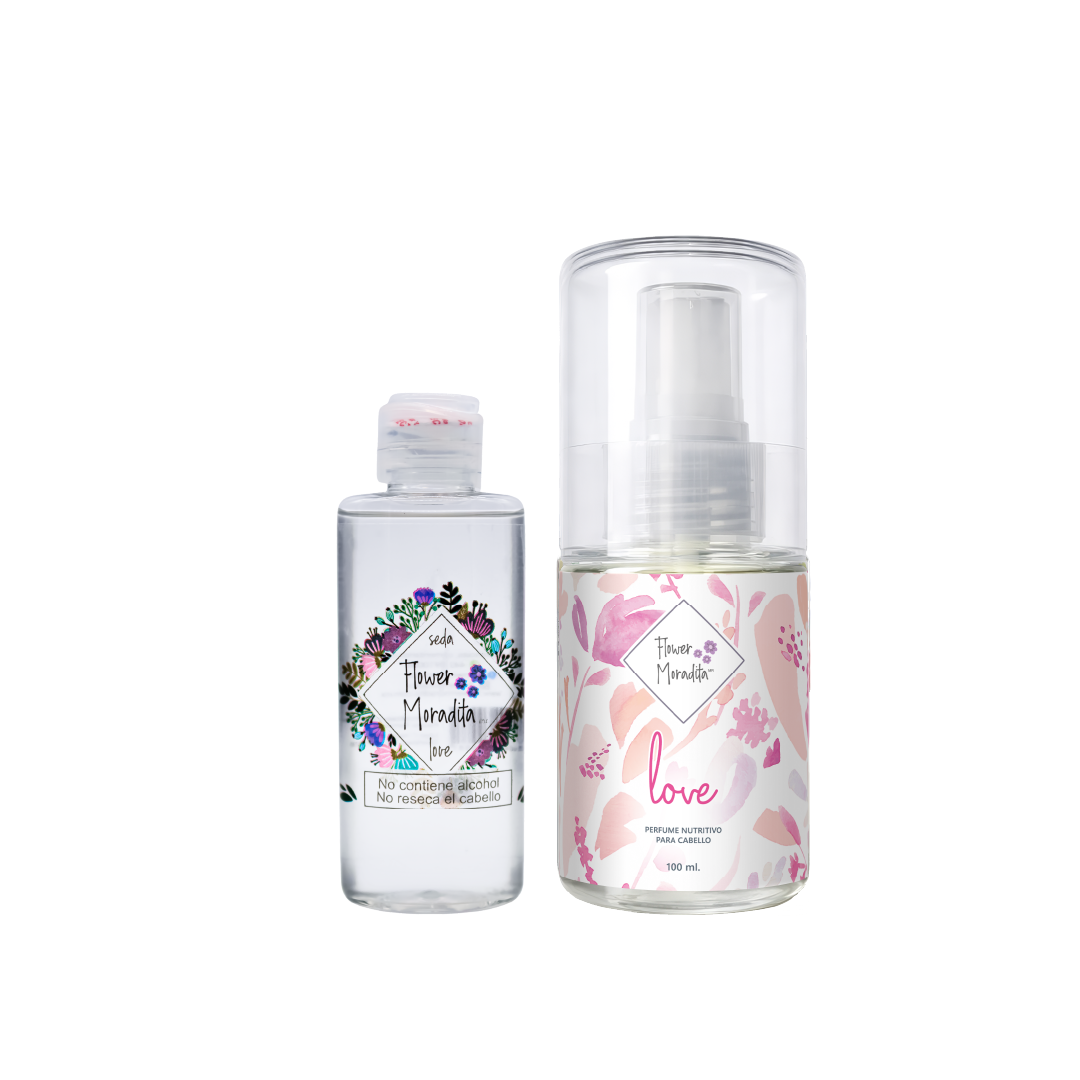 Dúo Seda Termoprotectora + Perfume para Cabello (100ml)