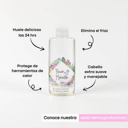 Dúo Seda Termoprotectora + Perfume para Cabello